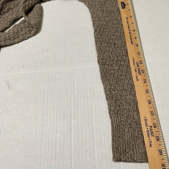 American Eagle Knit Sweater Cable V-Neck Mocha Brown Pullover women’s Size XS - Picture 13 of 13